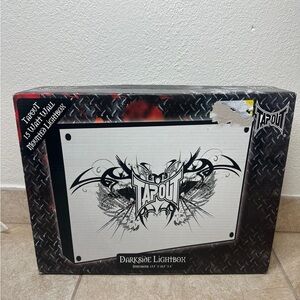 TAPOUT Darkside Lightbox Wall Mounted RARE Unique Wrestling Light Decor Plug In